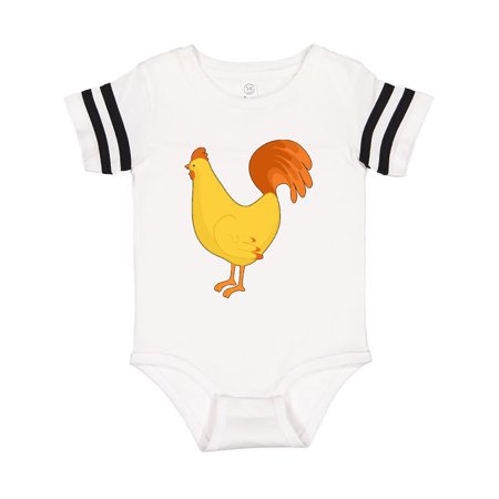 

Inktastic Cute Yellow Chicken Gift Baby Boy or Baby Girl Bodysuit