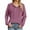 Purple, variant on Inleife Hoodies for Women Women's Solid Raglan Sweater Hooded Sweater Long Sleeve Top Sweater Sweatshirt