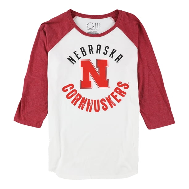 G-III Deportes Mujeres Nebraska Cornhuskers Camiseta gráfica neb S