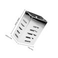 thumbnail image 2 of unbranded Organizador Con Drenaje De Acero Inoxidable Para Y Cubiertos Con Montado En Pared, 2 of 8