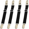 thumbnail image 1 of LAICAIW Elastic Bed Mattress Sheet Clips, Grippers Straps Suspender Fasteners Holder, 1 of 6