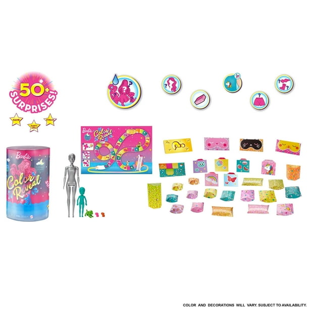 Barbie Color Reveal Advent Calendar by Mattel