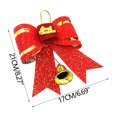 thumbnail image 2 of Room Decor Qwtwty Red And Christmas Tree Bows Bow Decoration Gift Ornament Merry XMAS, 2 of 2
