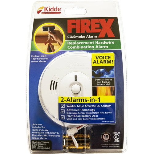 Firex Wirein Combination Carbon Monoxide and Smoke Alarm