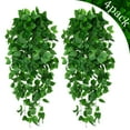 thumbnail image 2 of Scidweet Artificial Hanging Plant, 4 Pack Faux Pothos Vines Hanging Greenery Fake Plant for Wall Home Bedroom Living Room Indoor Outdoor Decor, 2 of 8