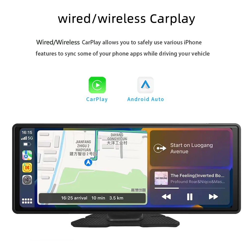 Adaptador 2 en 1 de CarPlay y Android Auto Inalámbrico