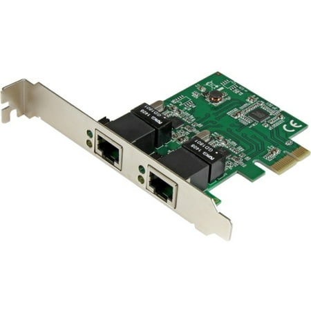 Star Tech Dual Port Gigabit PCI Express Server Network Adapter