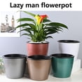 thumbnail image 2 of Mdesiwst Flower Pot Dinosaur Egg Design Automatic Water Absorption Breathable Thickened with Drainage Holes Plant Container for Garden, 2 of 8