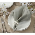 thumbnail image 3 of Saro Lifestyle Hemstitched Border Cocktail Napkin (Set of 12), 3 of 5