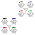 thumbnail image 1 of Wosthever Moldes de bolas de hielo con tapa, molde para hacer cubitos de glaseado de bebidas DIY, accesorio para hacer fiestas reutilizable a prueba de 4 piezas con embudo 2piezas Wosthever CBP307737, 1 of 5