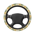 thumbnail image 5 of Cauagu Cartoon Dragonfly Art Print Car Steering Wheel Cover - Universal Car Accessory for Diverse Cars for Steering Wheel with a Diameter of 14.5"-15", 5 of 7