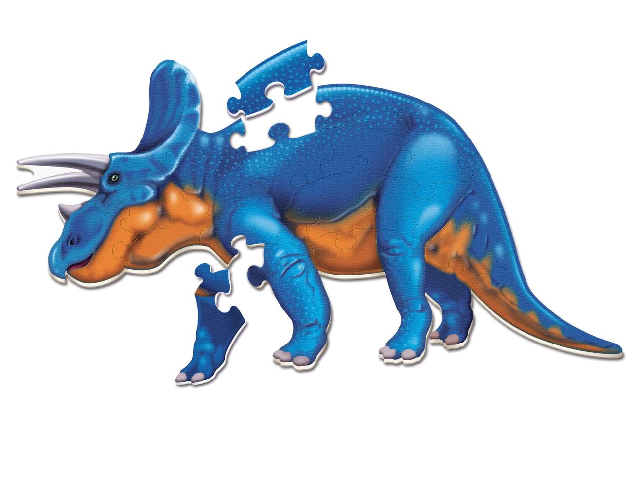 Learning Resources Jumbo Dinosaur: Triceratops Floor Puzzle - 20pc