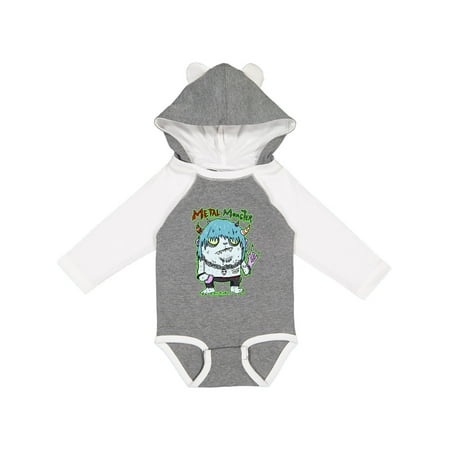 

Inktastic Metal Monster Gift Baby Boy or Baby Girl Long Sleeve Bodysuit