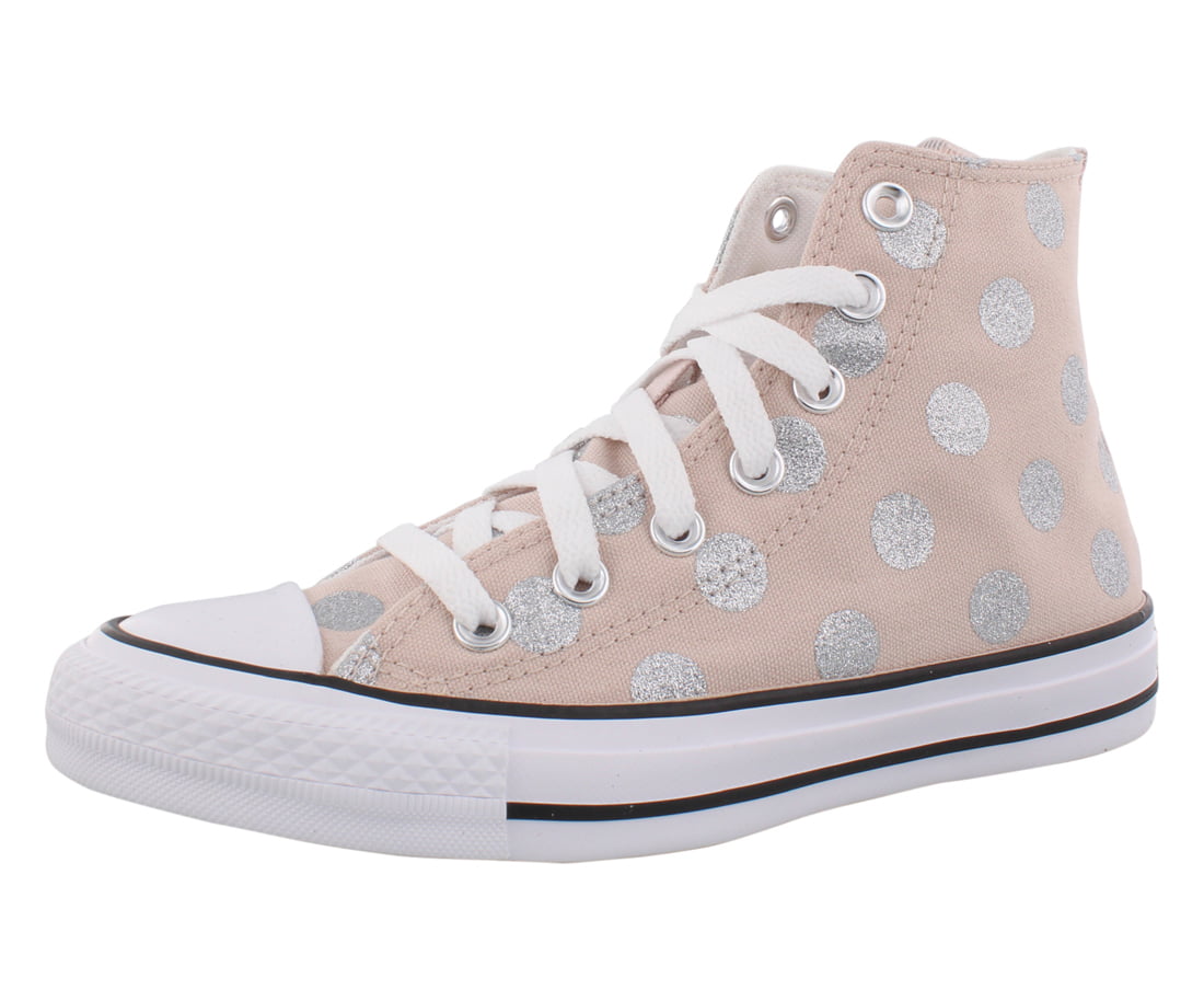 Converse Glitter Shine Chuck Taylor All Star High Top (Pink Size 8) Womens Canvas Shoes