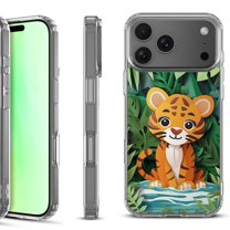For iPhone 17 Pro Shockproof Protective Phone Case, by OneToughShield - Tiger Craft