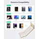 thumbnail image 4 of Teclado Bluetooth Plegable Samsers Dorado con Touchpad, 4 of 9