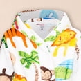 thumbnail image 7 of TOWED22 Kids Hooded Bathrobe Girls Soft Plush Hooded Flannel Pajamas Sleepwear Boys Spa Robe, 7 of 7