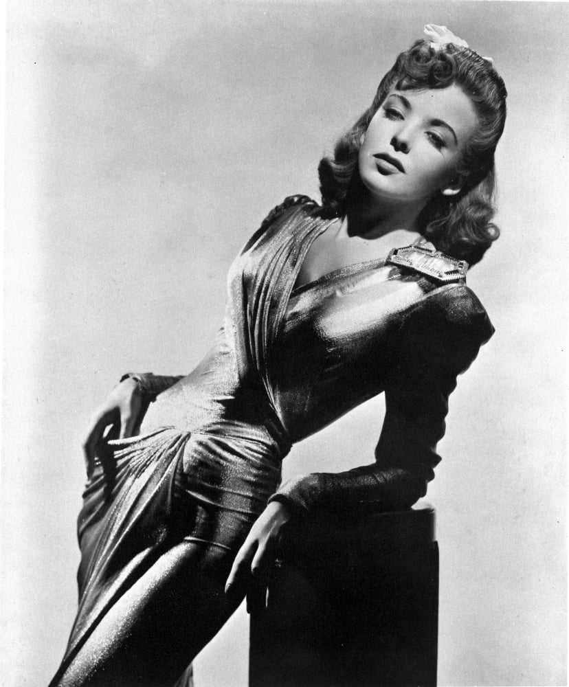 Ida Lupino on a Silk Dress Reclining and posed Photo Print ...