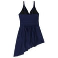 thumbnail image 5 of Maillots de Bain pour Femmes Grande Taille, Maillot de Bain une Pièce pour Femmes, Robe de Bain Fluide à Col en V Profond, Jupe de Bain Modeste à Couverture Complète, Maillots de Bain pour Femmes G-4TG, 5 of 5
