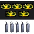 thumbnail image 1 of UTAH-EL Wire Yellow 5-Pack, 9ft/2.75m Neon Light Wire with Noise Reduction and Battery Pack\u2026, 1 of 4