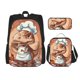 thumbnail image 1 of Easygdp Dinosaur Baking Delight Mochila para Niños y Niñas con Set de Caja de Almuerzo y Estuche para Lápices 3 en 1, Mochila Escolar Estampada para Adolescentes, 1 of 7