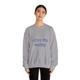 thumbnail image 4 of I Love My Hubby- Unisex Heavy Blend™ Crewneck Sweatshirt, 4 of 4