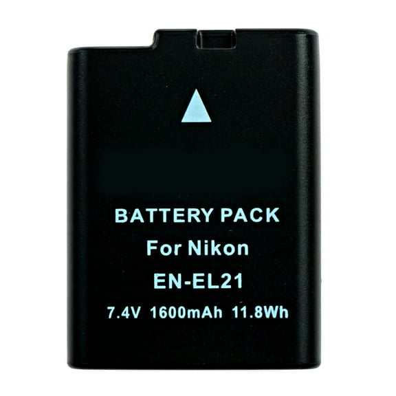 Batteries N Accessories BNA-WB-ENEL21 Digital Camera Battery - Li-Ion, 7.4V, 1600 mAh, Ultra High Capacity Battery - Replacement for Nikon EN-EL21 Battery
