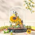 thumbnail image 4 of QTESS Flower Bouquet Building Block Set - Compatible with Lego - 568 PCS, 4 of 15
