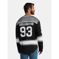 thumbnail image 3 of Disney's The Nightmare Before Christmas Men's & Big Men's Jack Skellington Hockey Jersey, Sizes XS-3XL, 3 of 5