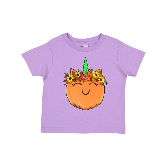 Inktastic Pumpkin Unicorn for Halloween and Thanksgiving Boys or Girls Toddler T-Shirt