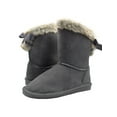 thumbnail image 5 of LAVRA Women's Faux Fur Sheepskin Bow Winter Boots, 5 of 5