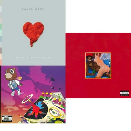 808S & Heartbreak & Graduation & My Beautiful Dark Twisted Fantasy [CD Bundle]