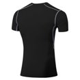 thumbnail image 6 of T Shirts for Women Graphic Slim Fit Athletic Gym Solid Print Short Sleeve Crew Neck Top Active Wear Womens Graphic Tees L, 6 of 7