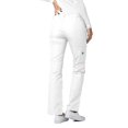 thumbnail image 2 of Adar Universal Women's Straight Leg Scrub Pants, Drawstring, Durable Poplin, Black, 2 of 7