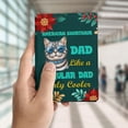 thumbnail image 4 of American Shorthair Dad Like a Regular Dad Only Cooler Happy Father's Day Travel Passport Wallet Cat Lover Kitten Owner Gifts PU Leather Passport Holder Cover - 02007, 4 of 5