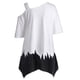 thumbnail image 2 of Awdenio Liquidación de camisetas casuales de manga corta para mujer, túnicas, tops de verano para mujer, blusas de manga corta con estampado de mariposas y hombros descubiertos, tallas grandes, 2 of 4