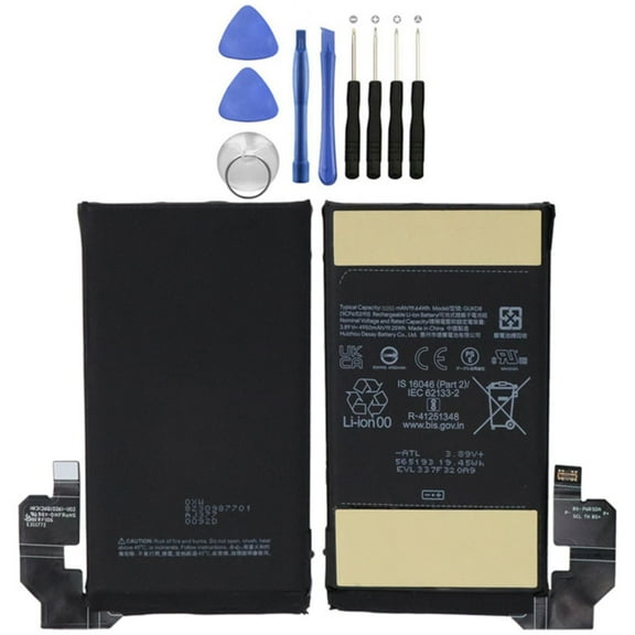 KIQ 4950 mAh 3.89V Li-Ion Replacement Battery Compatible with Google Pixel 8 Pro (GUKD8)