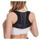 thumbnail image 1 of Back correction belt for adults, posture corrector, spine support, pain relief (Black), 1 of 5
