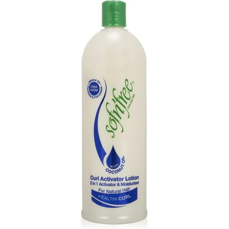 Sof n'free Moisturizer & Curl Activator for Natural Hair, Soft Curls, and Waves 25.3 fl oz / 750ml