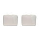 thumbnail image 4 of Funda protectora Cateissary para portátil bolso de mano de nailon a prueba de arañazos Blanco 10.8-11 pulgadas 2Conjunto, 4 of 6