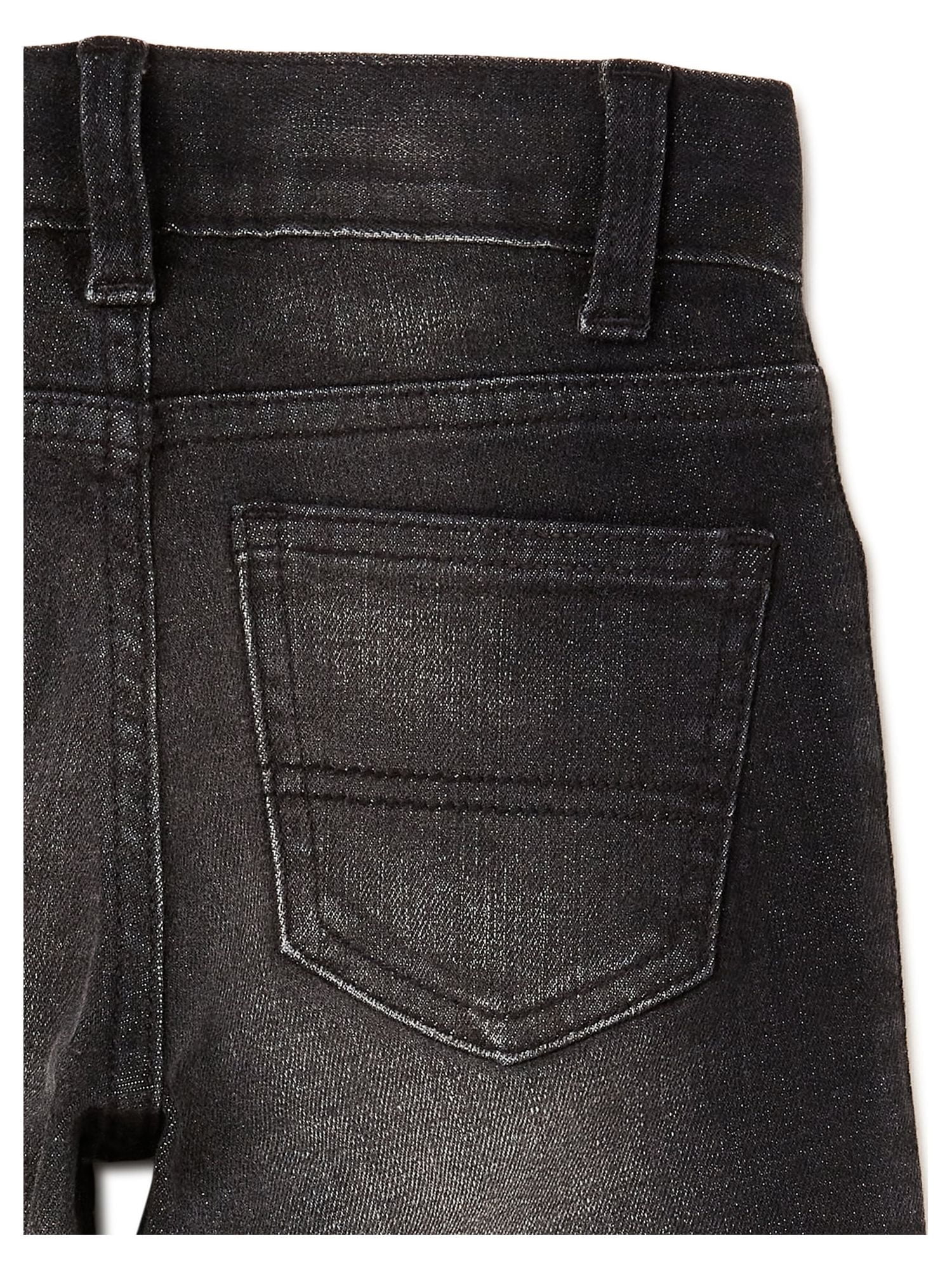 Wonder Nation Boy's Relaxed Denim Jeans, Sizes 4-18, Slim & Husky