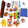 thumbnail image 2 of Projects DIY Art and Crafts Supplies Kit Handmade Activity Craft Materials Educational Gift for Kindergarten School Students Home Art Supply, 2 of 7