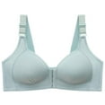 thumbnail image 1 of EIMELI Women Post-Surgical Sports Support Bra Front Closure with Adjustable Straps Wirefree Racerback  1 Pack, 1 of 6