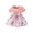 Pink, variant on EnJoCho Kids Toddler Baby Girls Spring Summer Floral Ruffle Dress Clothing Blue Cute Trendy Outfits Clothing Set Casual Party Dress