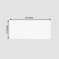 thumbnail image 2 of BalsaCircle 2 White 40x12" Rectangle Plexiglass Sheets DIY Acrylic Sign Boards Wedding DIY Crafts, 2 of 7