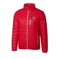 thumbnail image 2 of Men's Cutter & Buck Red Birmingham Barons Rainier PrimaLoft Eco Insulated Full-Zip Puffer Jacket, 2 of 3