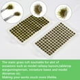 thumbnail image 3 of 2 Box 208Pcs Model Train Scenery Grass Miniature Plastic Tufts Static Bush Shrubs Diorama Railroad Layout Green Vegetation DIY, 3 of 7