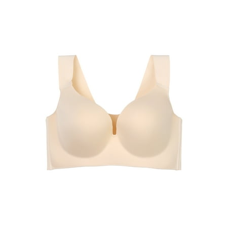 

Agnes Orinda Junior s Plus Full Figure Camisole Seamless Original Wirefree Support Bra