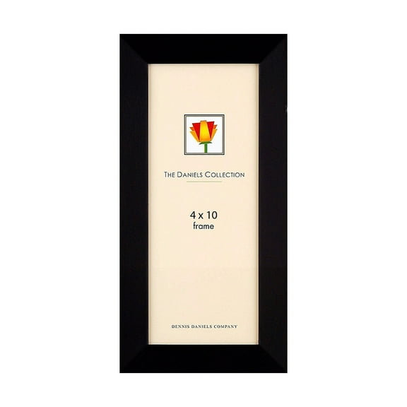 Bevelled black classic panoramic 4x10 frame by Dennis Daniels - 4x10