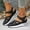 Black, variant on EliteGoogv Womens Closed Toe Sandals Wedge Heel Hollow Out Sandals For Women Adjustable Strap On Outdoor Walking Shoes Summer Beach Shoes White US :8